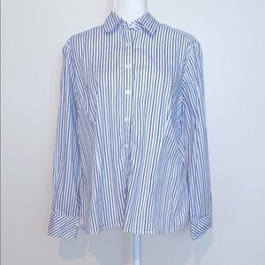 Pendleton tri color Blue and White Casual Button Down Shirt